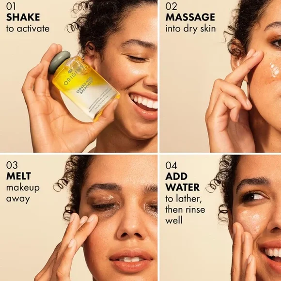 ORIGINS duo + travel cosmetic bag (unopened untouched) FULL SIZE - Picture 4 of 6